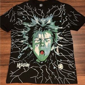 Black Hellstar face tee